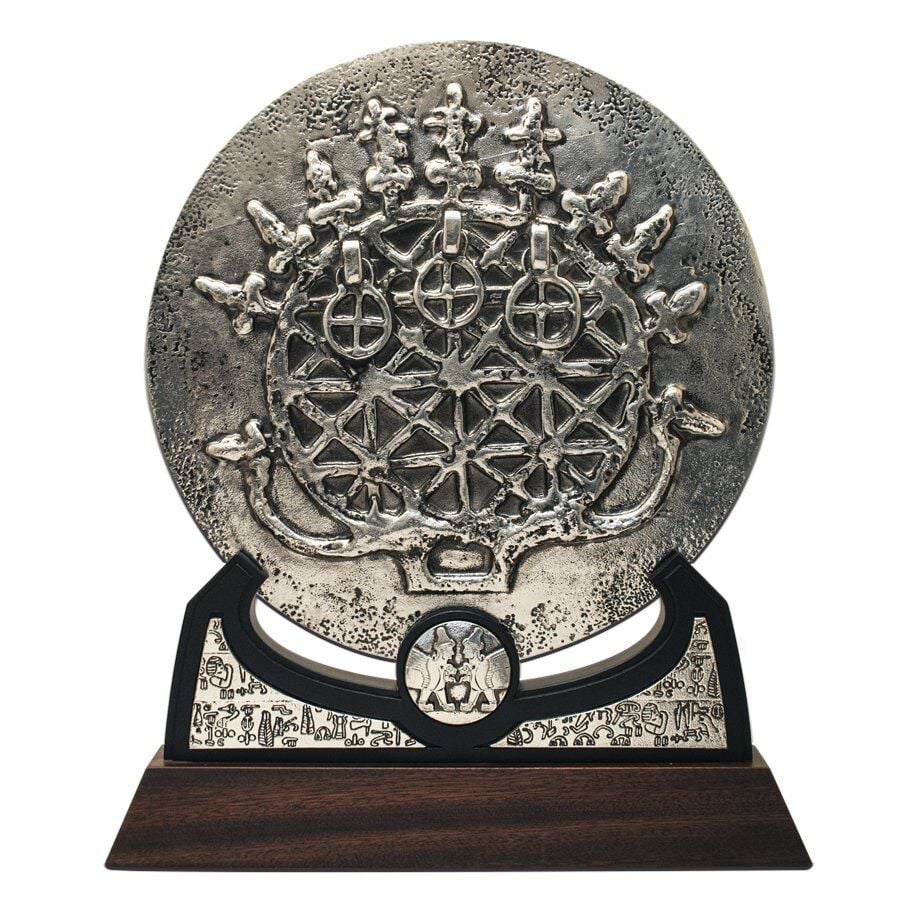 Hitit Güneşi (Rozet Panel-Gümüş Kaplama) - Obje
