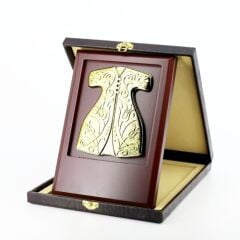 Kaftan Plaket Altın - Gümüş
