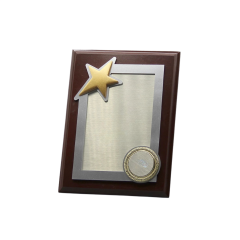 Yıldız Temalı Çerçeve Plaket
